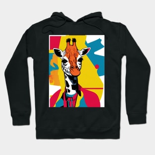 Summer Vibes Giraffe Abstract Art Vibes Tee! Hoodie